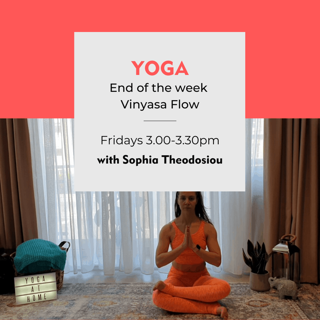 Danceworks #instagramlive weekly Yoga class